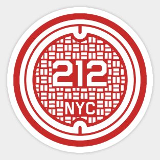 212 NYC Sticker